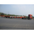 Heavy duty 30-80 ton low flatbed trailer low bed excavator truck trailer trucks and trailers